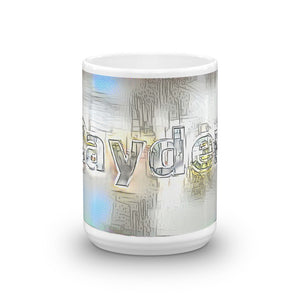 Cayden Mug Victorian Fission 15oz front view