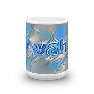 Avah Mug Liquescent Icecap 15oz front view