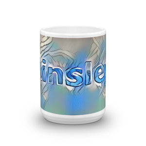 Ainsley Mug Liquescent Icecap 15oz front view