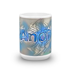 Andi Mug Liquescent Icecap 15oz front view