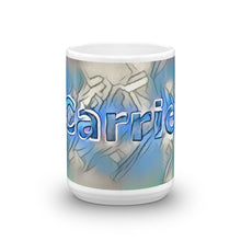 Load image into Gallery viewer, Carrie Mug Liquescent Icecap 15oz front view