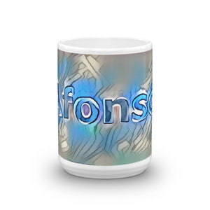 Afonso Mug Liquescent Icecap 15oz front view