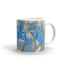 Load image into Gallery viewer, Allie Mug Liquescent Icecap 10oz left view