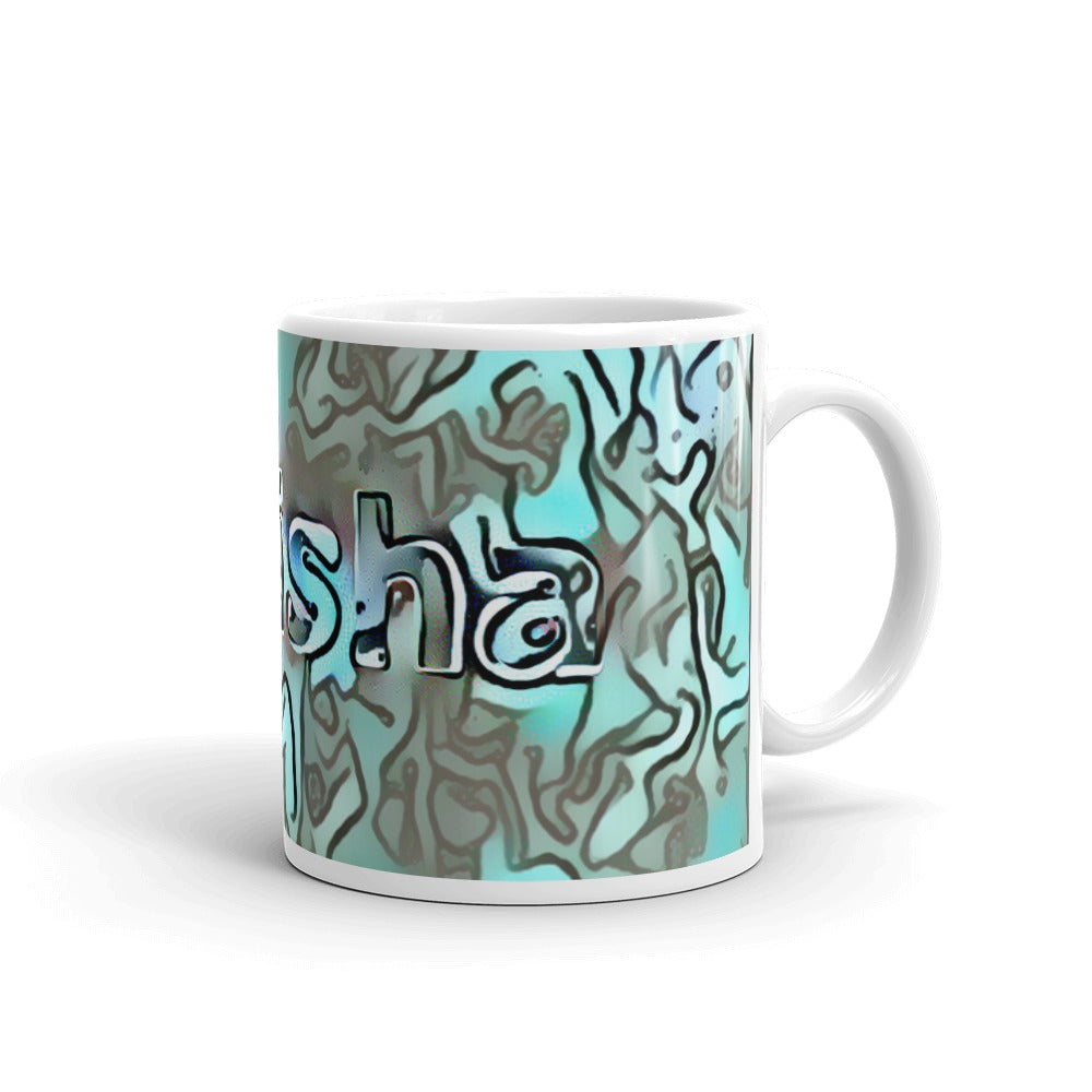 Aleisha Mug Insensible Camouflage 10oz left view