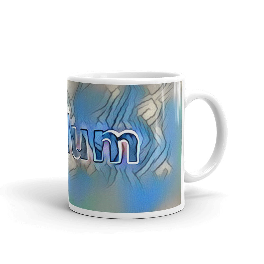 Callum Mug Liquescent Icecap 10oz left view