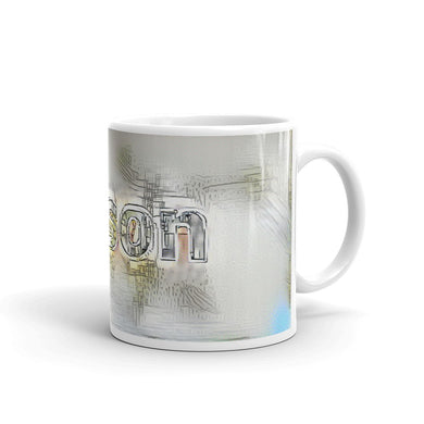 Alison Mug Victorian Fission 10oz left view