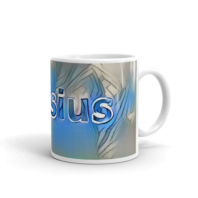 Cassius Mug Liquescent Icecap 10oz left view