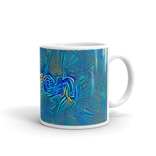 Load image into Gallery viewer, Aaron Mug Night Surfing 10oz left view