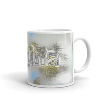 Load image into Gallery viewer, Awhina Mug Victorian Fission 10oz left view