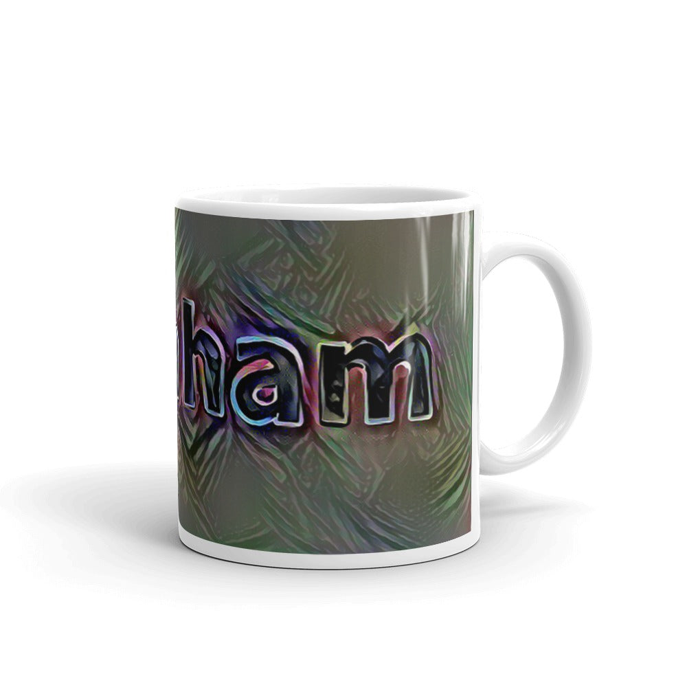 Abraham Mug Dark Rainbow 10oz left view