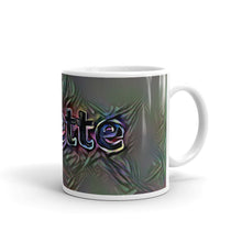 Load image into Gallery viewer, Yvette Mug Dark Rainbow 10oz left view