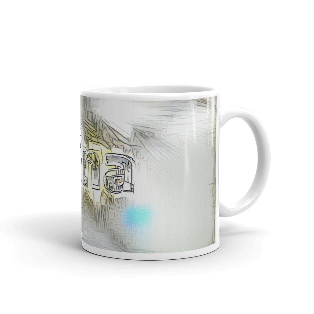 Alina Mug Victorian Fission 10oz left view