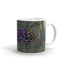 Load image into Gallery viewer, Aliyah Mug Dark Rainbow 10oz left view