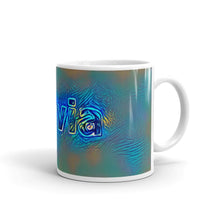 Load image into Gallery viewer, Olivia Mug Night Surfing 10oz left view