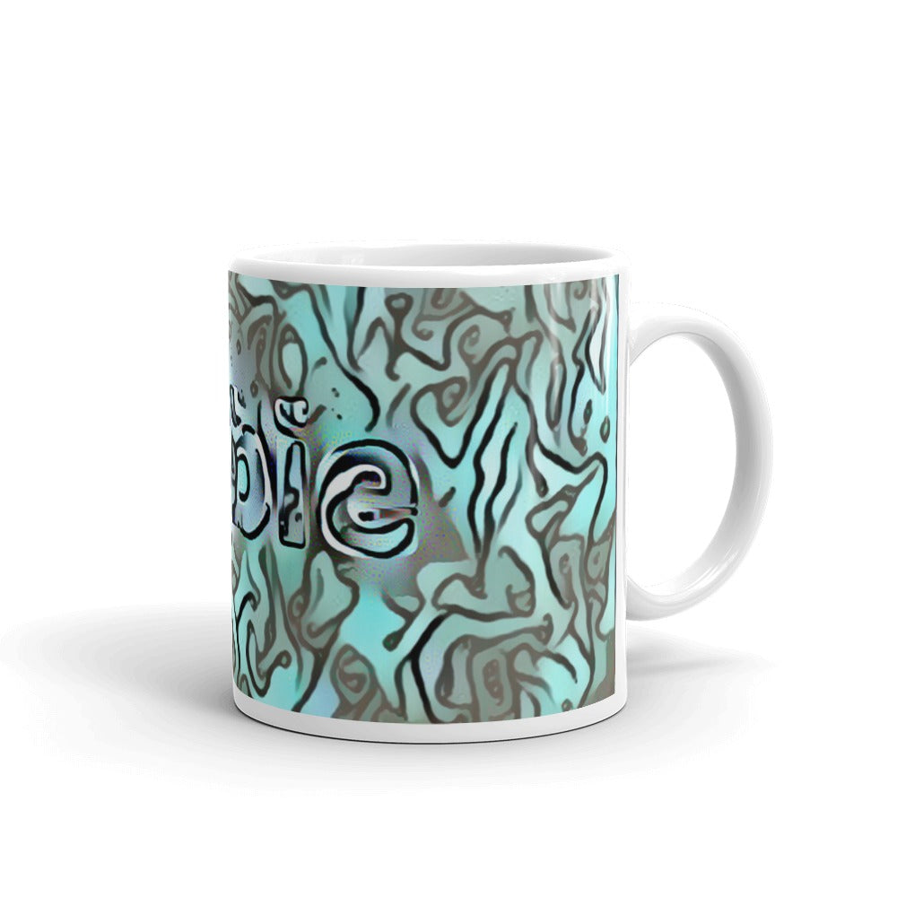 Abbie Mug Insensible Camouflage 10oz left view