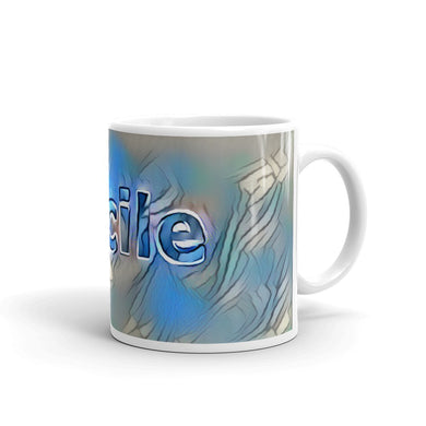 Cecile Mug Liquescent Icecap 10oz left view