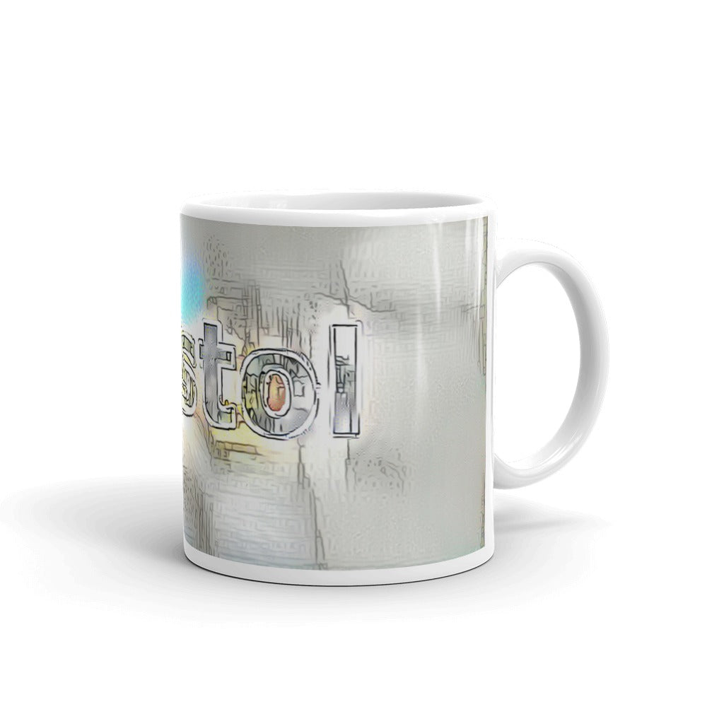 Bristol Mug Victorian Fission 10oz left view