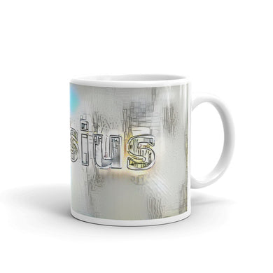 Cassius Mug Victorian Fission 10oz left view