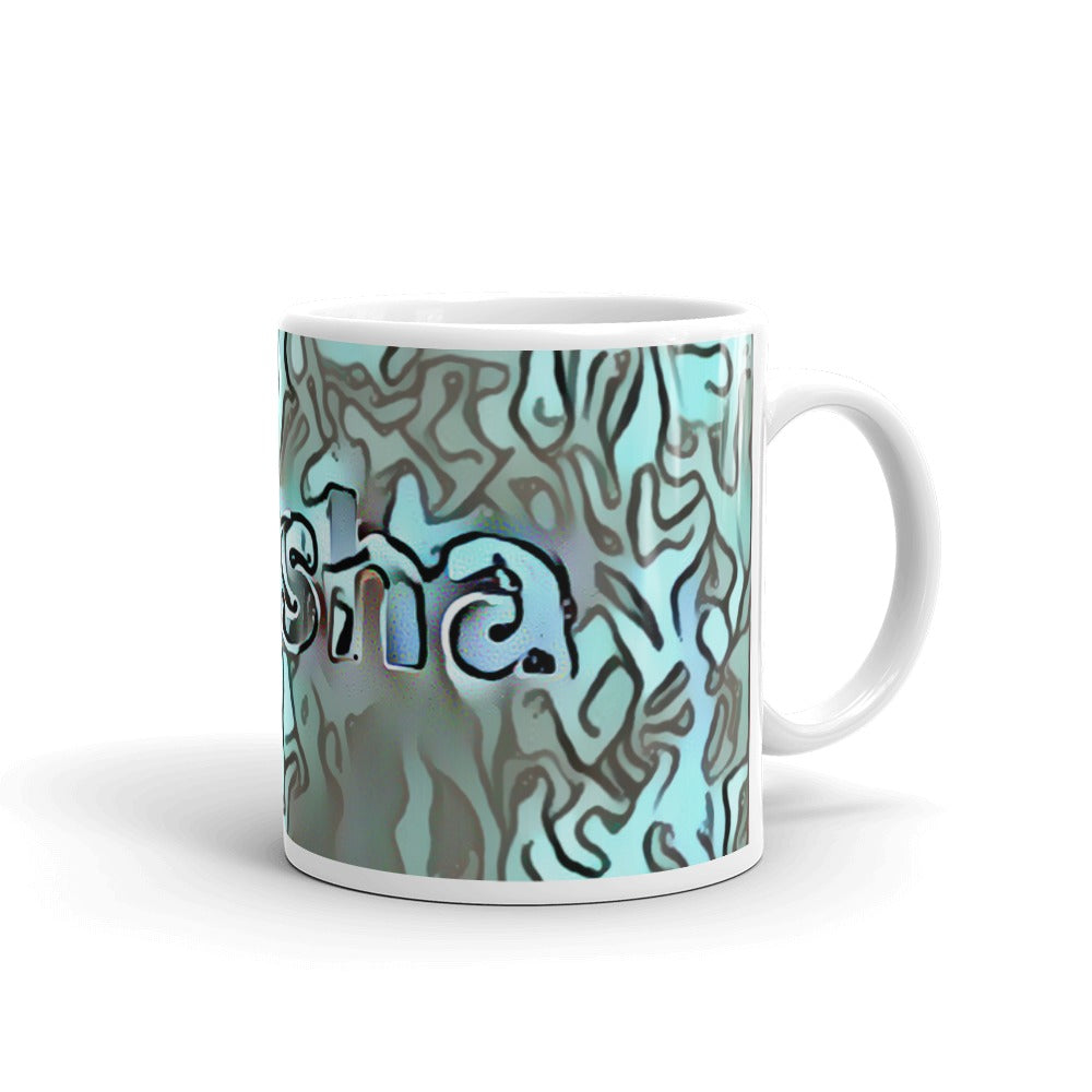 Alesha Mug Insensible Camouflage 10oz left view