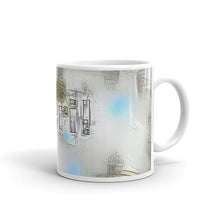 Load image into Gallery viewer, April Mug Victorian Fission 10oz left view