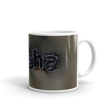 Alysha Mug Charcoal Pier 10oz left view