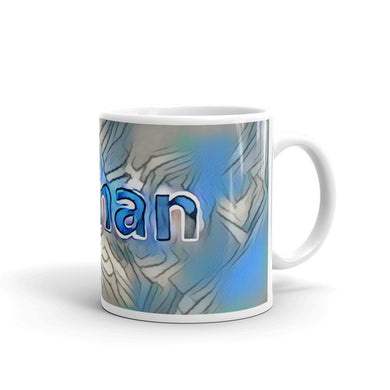 Arman Mug Liquescent Icecap 10oz left view