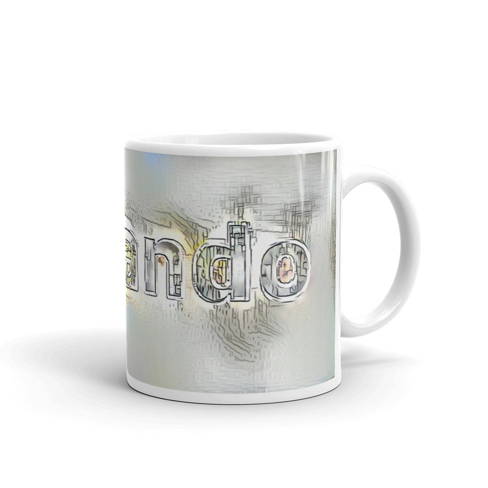 Armando Mug Victorian Fission 10oz left view