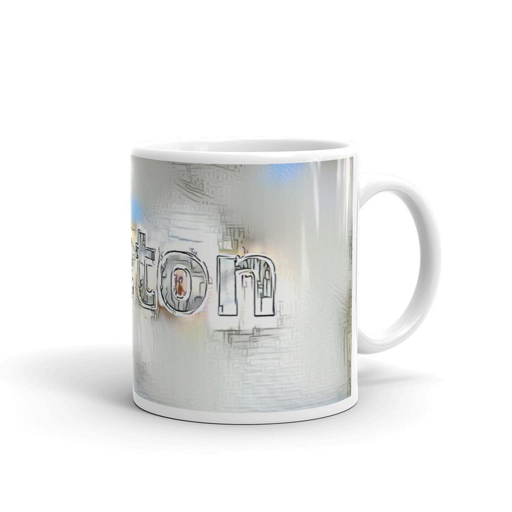 Benton Mug Victorian Fission 10oz left view