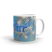 Load image into Gallery viewer, Arthur Mug Liquescent Icecap 10oz left view