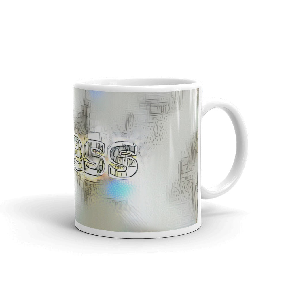 Chess Mug Victorian Fission 10oz left view