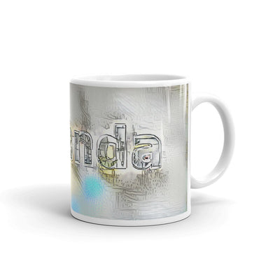 Amanda Mug Victorian Fission 10oz left view