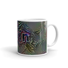 Load image into Gallery viewer, Alvin Mug Dark Rainbow 10oz left view