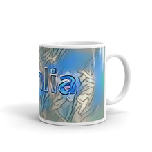 Load image into Gallery viewer, Dahlia Mug Liquescent Icecap 10oz left view