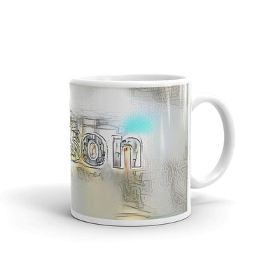 Allison Mug Victorian Fission 10oz left view