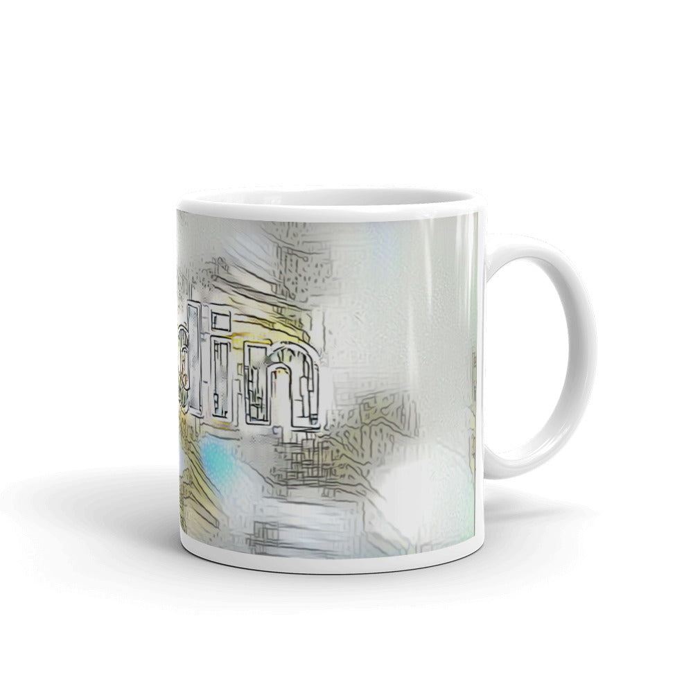 Aydin Mug Victorian Fission 10oz left view