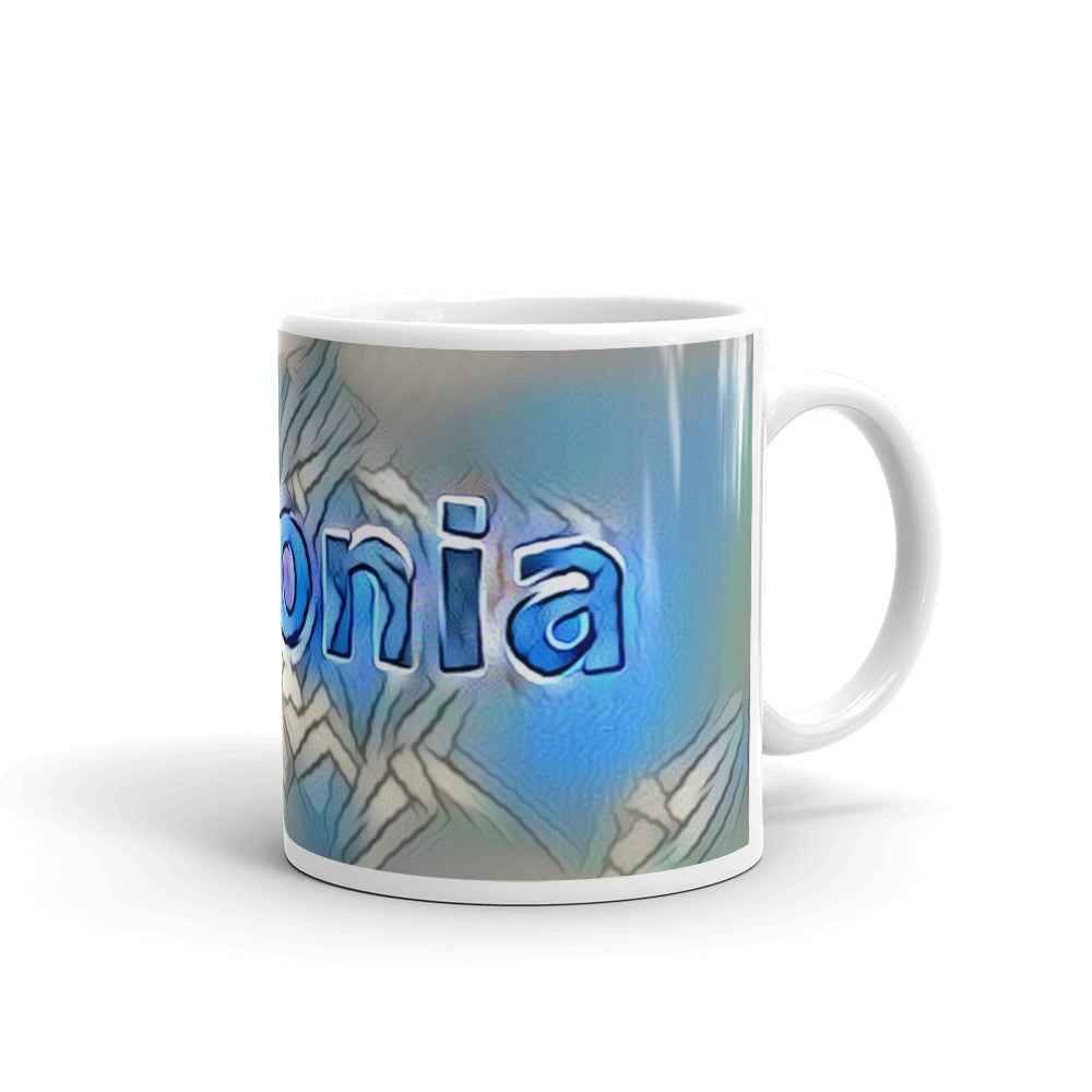 Antonia Mug Liquescent Icecap 10oz left view