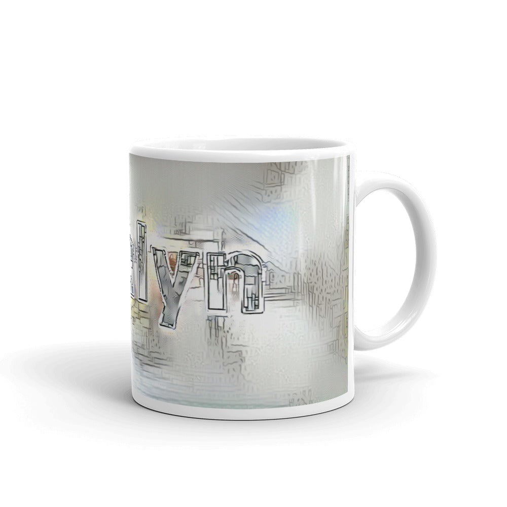 Ashlyn Mug Victorian Fission 10oz left view