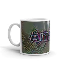 Load image into Gallery viewer, Amaira Mug Dark Rainbow 10oz right view