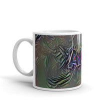 Load image into Gallery viewer, Alia Mug Dark Rainbow 10oz right view