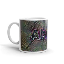 Load image into Gallery viewer, Abram Mug Dark Rainbow 10oz right view