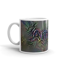 Load image into Gallery viewer, Amina Mug Dark Rainbow 10oz right view