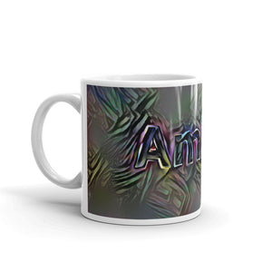 Amina Mug Dark Rainbow 10oz right view