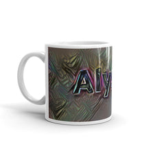 Load image into Gallery viewer, Alyssa Mug Dark Rainbow 10oz right view