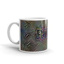 Load image into Gallery viewer, Riley Mug Dark Rainbow 10oz right view