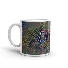 Load image into Gallery viewer, Alma Mug Dark Rainbow 10oz right view