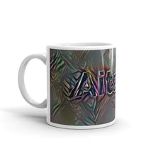 Load image into Gallery viewer, Aitana Mug Dark Rainbow 10oz right view