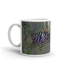 Load image into Gallery viewer, Amia Mug Dark Rainbow 10oz right view