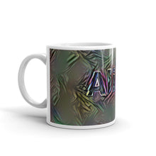 Load image into Gallery viewer, Alina Mug Dark Rainbow 10oz right view