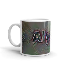 Load image into Gallery viewer, Alysha Mug Dark Rainbow 10oz right view