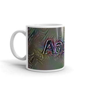 Aaden Mug Dark Rainbow 10oz right view